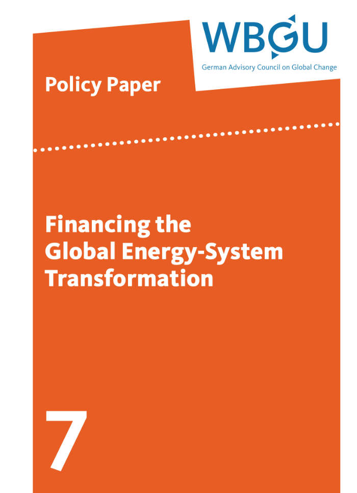 Financing the Global Energy-System Transformation