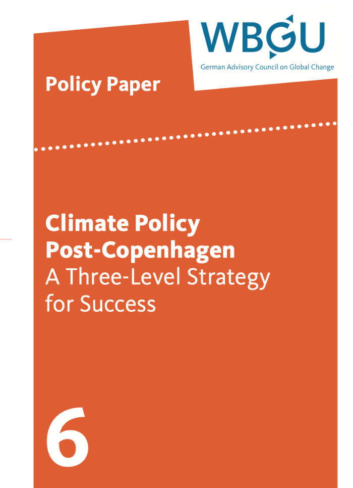 Cover: Climate Policy Post-Copenhagen – A Three-Level Strategy for Success 